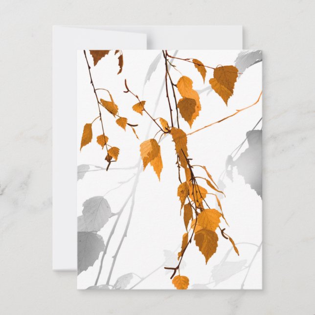 Autumn Leaves 2 Card (Front)