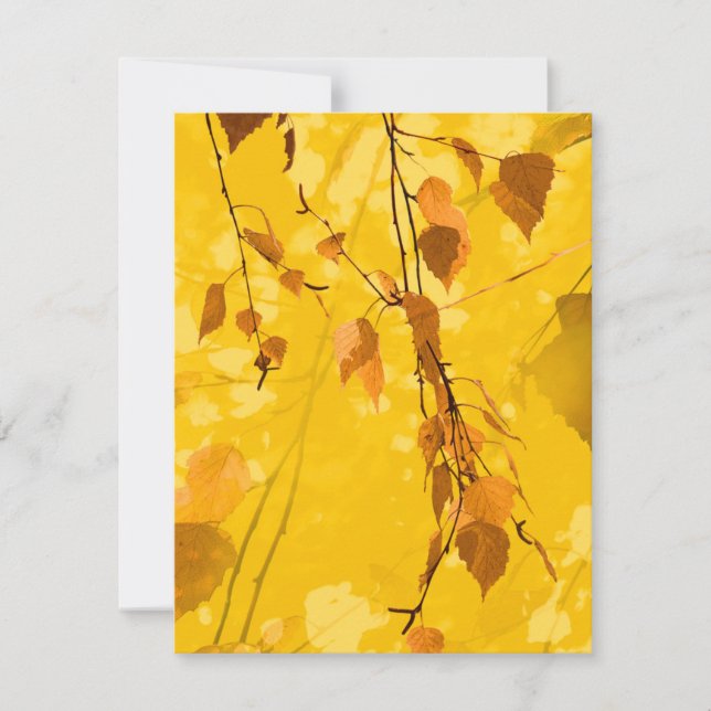 Autumn Leaves 3 Card (Front)