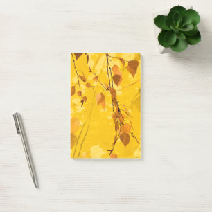 Autumn Leaves 3 Post-it Notes