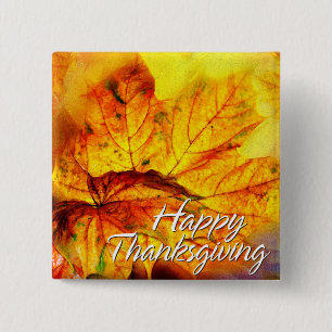 Autumn Leaves 4 Button