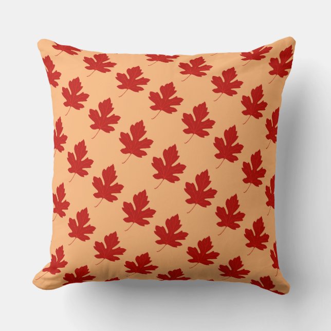 Autumn Leaves Accent Pillow (Front)
