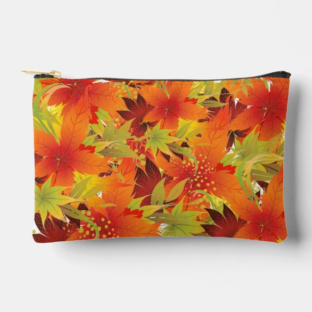 Autumn Leaves  Accessory Pouch (Front)