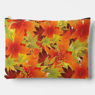 Autumn Leaves  Accessory Pouch