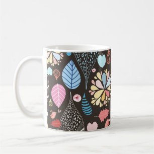 Autumn Leaves and Birds. Coffee Mug