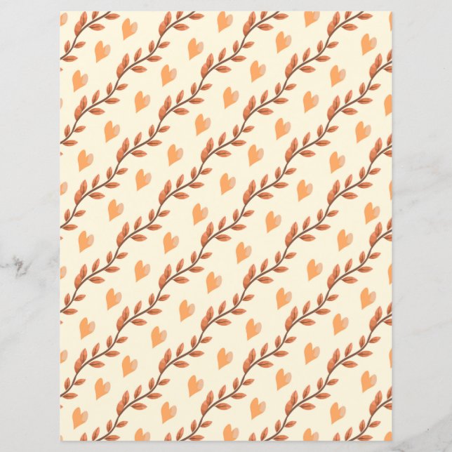 Autumn Leaves and Hearts (Front)