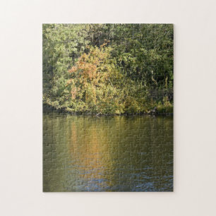 Autumn Leaves and Trees Regent's Park London UK Jigsaw Puzzle