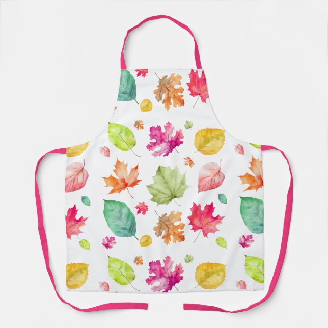 Autumn Leaves  Apron (Front)