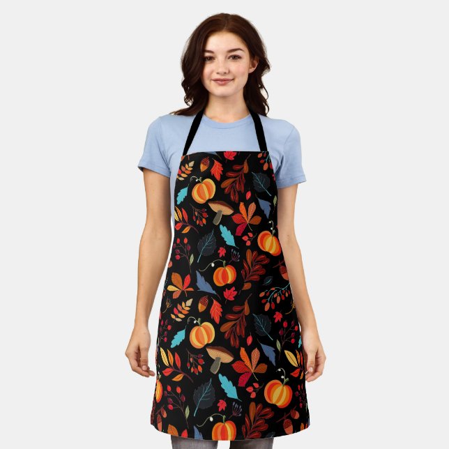 Autumn Leaves Apron (Worn)