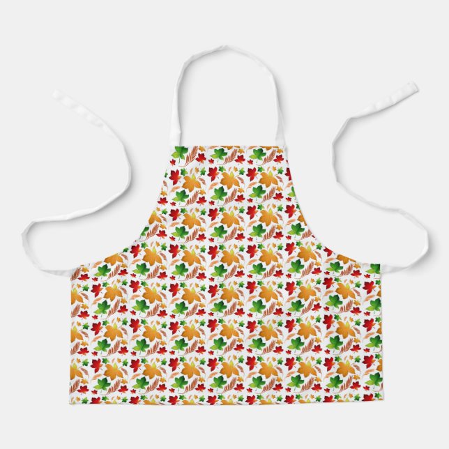 Autumn Leaves Apron (Front)