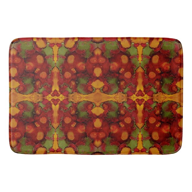 Autumn Leaves Bath Mat (Front)