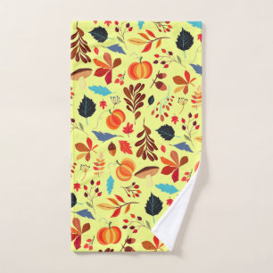 Autumn Leaves Bath Towel