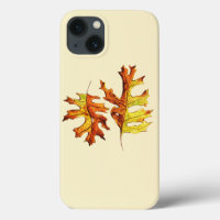 Autumn Leaves Beautiful Nature Watercolor Art