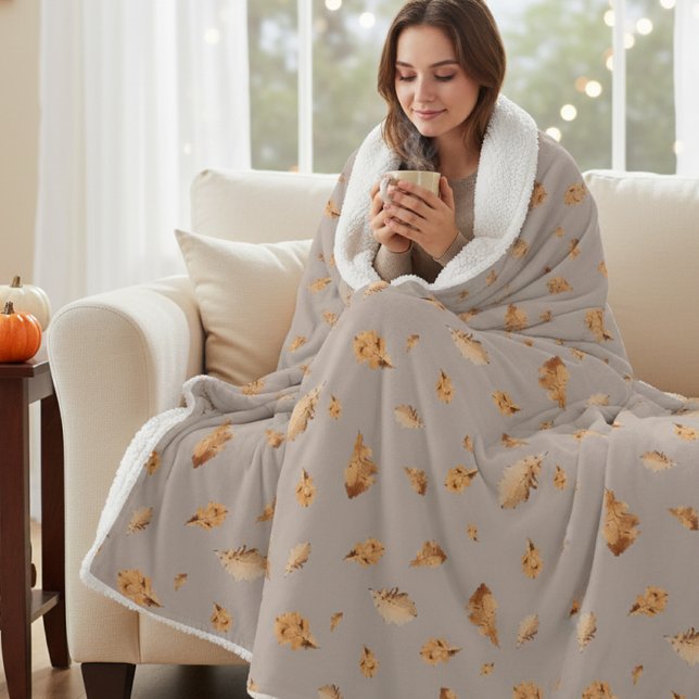 Autumn Leaves Blanket - Cozy Throw for Fall Decor (Creator Uploaded)