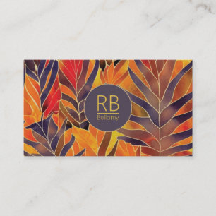 Autumn Leaves Business Card