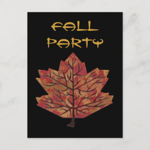 Autumn Leaves Card
