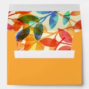 Autumn Leaves Card Envelope