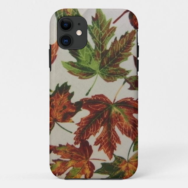 Autumn Leaves Case-Mate iPhone Case (Back)