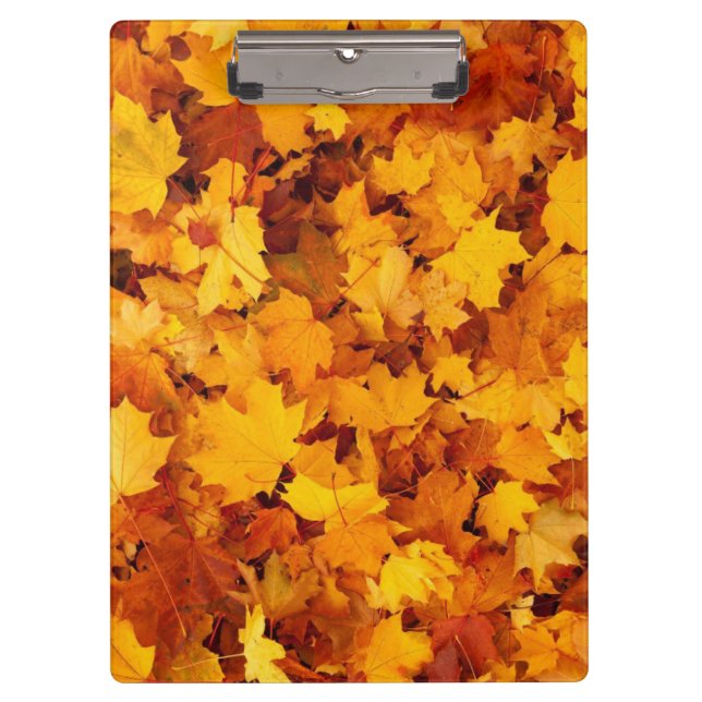 Autumn Leaves Clipboard (Front)