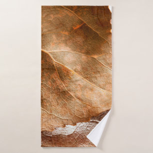 Autumn leaves closeupabstract,autumn,background,br bath towel