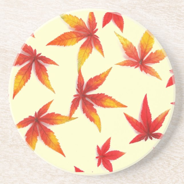 Autumn Leaves Coaster (Front)