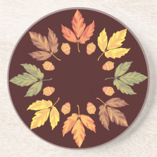 Autumn Leaves Coaster