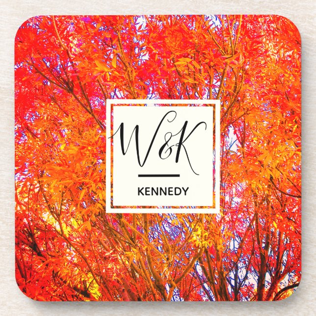 Autumn Leaves Coaster (Front)