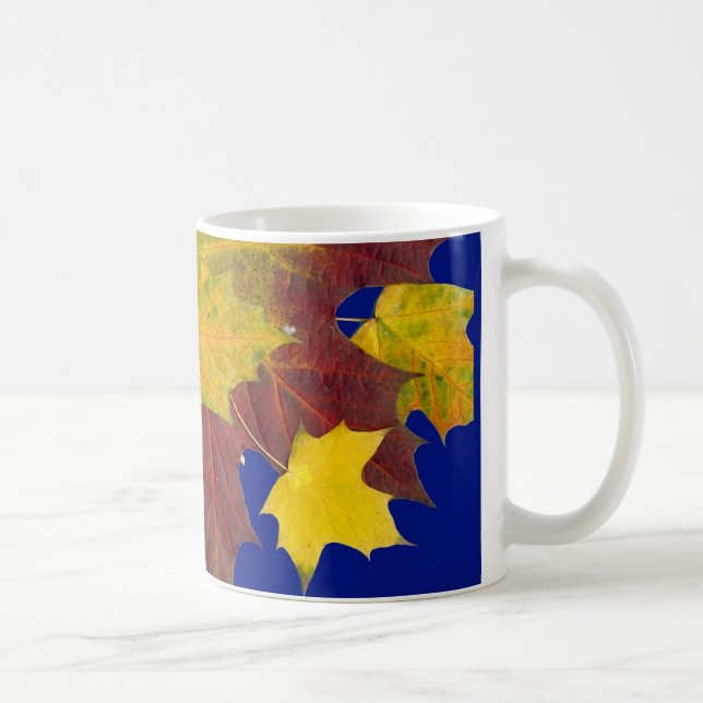 'Autumn Leaves' Coffee Mug (Right)