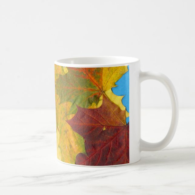 'Autumn Leaves' Coffee Mug (Right)