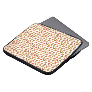 Autumn Leaves Colorful Pattern Laptop Sleeve