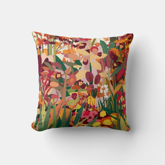 Autumn Leaves Cushion (Front)