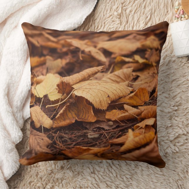 Autumn leaves cushion (Blanket)