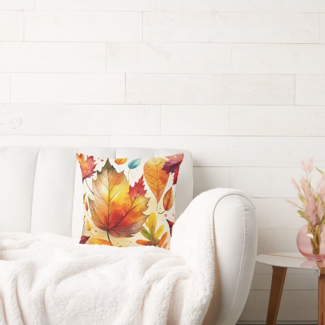 Autumn Leaves Cushion (Couch)