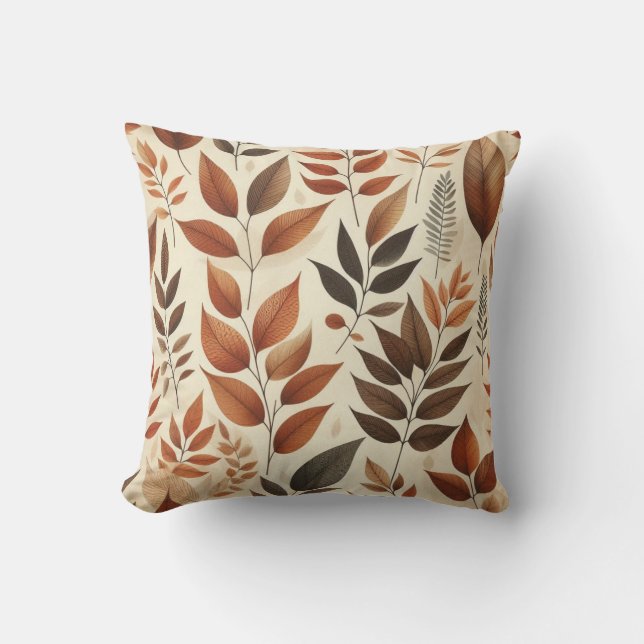 Autumn Leaves Cushion (Front)