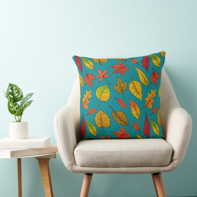Autumn leaves cushion (Chair)