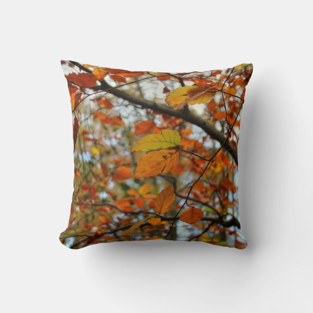 Autumn Leaves Cushion (Front)