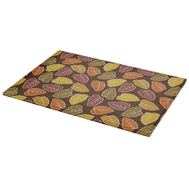 Autumn Leaves Cutting Board (Corner)