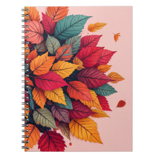 Autumn leaves design journal