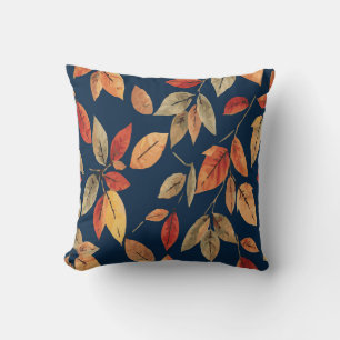 Autumn Leaves Design – Warm Fall Foliage Cushion