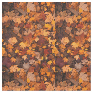 Autumn leaves fabric