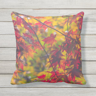 Autumn Leaves Fall Colour Cushion