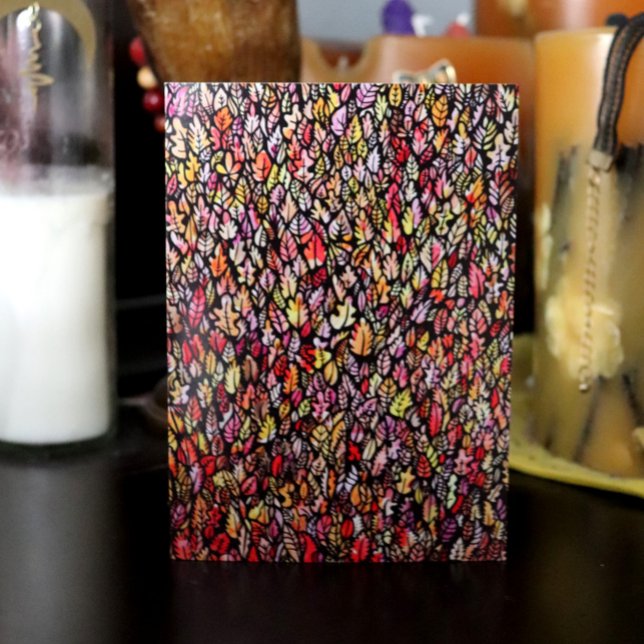 Autumn Leaves Fall Holiday Card (Creator Uploaded)