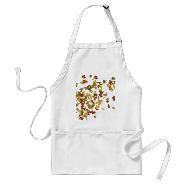 AUTUMN LEAVES, FALL STYLE STANDARD APRON (Front)