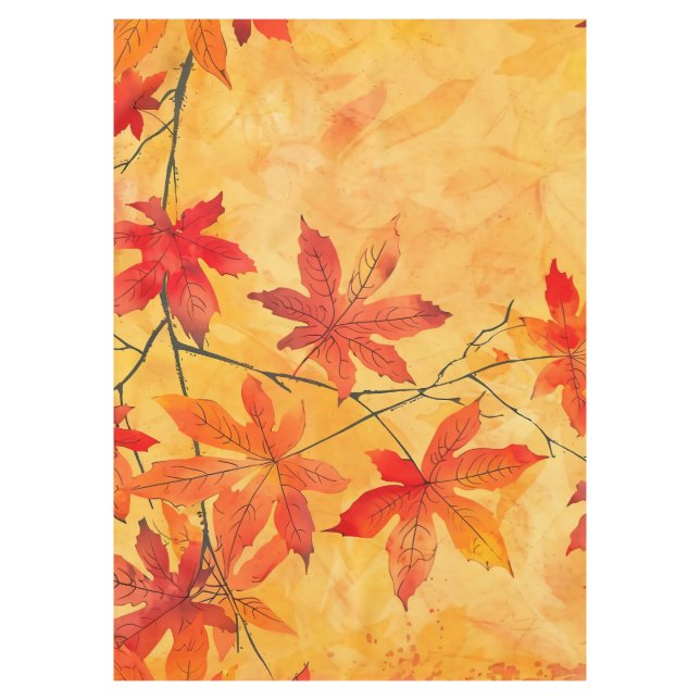 Autumn Leaves – Fall  Tablecloth (Front)