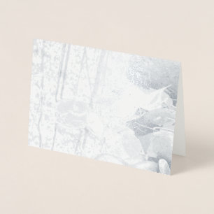 Autumn Leaves Foil Card