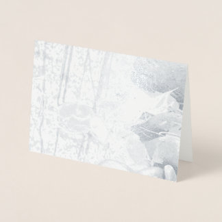 Autumn Leaves Foil Card