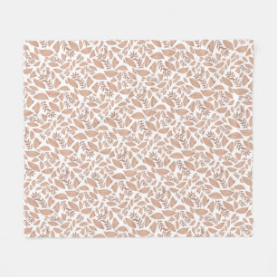 Autumn leaves give thanks Fleece Blanket
