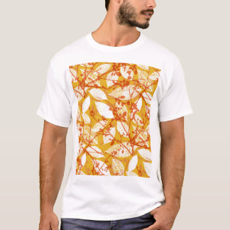 Autumn Leaves: Golden Vintage Repeat T-Shirt