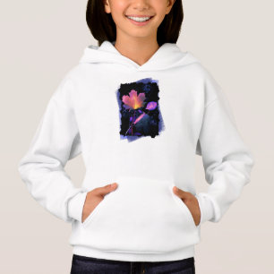 Autumn Leaves in Neon and Blue