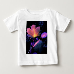 Autumn Leaves in Neon Baby T-Shirt