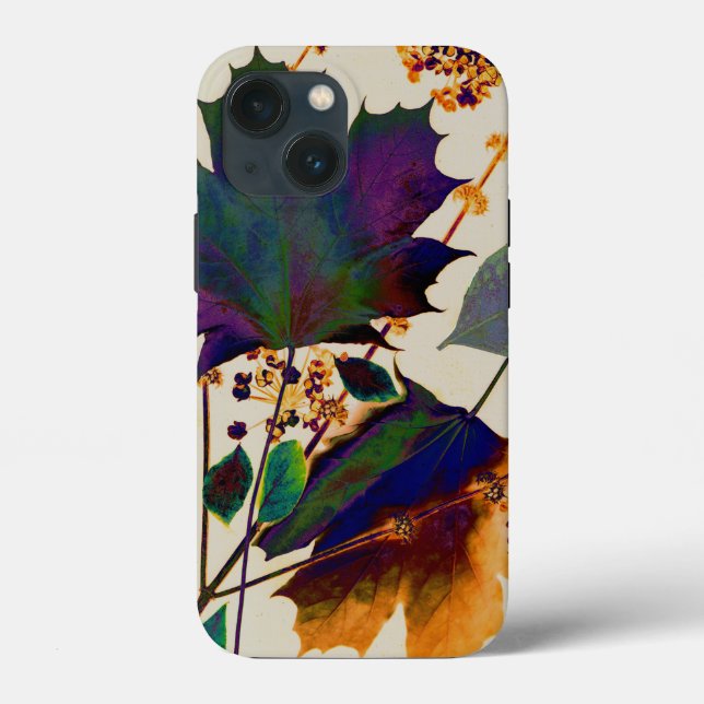 Autumn Leaves in Royal Colours  Case-Mate iPhone Case (Back)